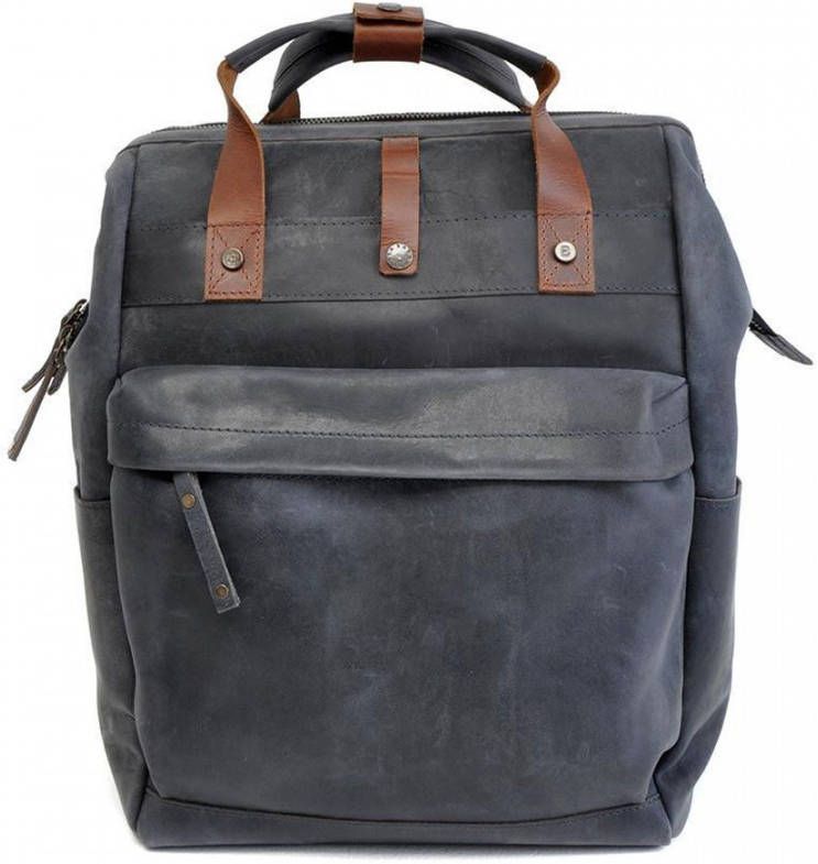 Leren laptop rugtas dames deals