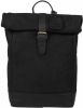 Burkely Soul Sem Backpack Rolltop 15.6&apos, &apos, black backpack online kopen