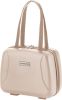 CarryOn 'Skyhopper' Beautycase Make up Koffer Luxe Toilettas Cijferslot Champagne online kopen