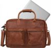 Cowboysbag-Laptoptassen-The College Bag 15.6 inch-Bruin online kopen