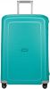 Samsonite S&apos, Cure Spinner 75 aqua blue Harde Koffer online kopen