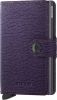 Secrid Miniwallet Portemonnee Crisple purple Dames portemonnee online kopen