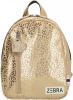 Zebra Trends Girls Rugzak S gold metallic leo Kindertas online kopen