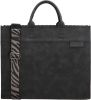 Zebra Natural Bag Kartel Merel Handtas Black online kopen