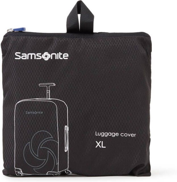 Samsonite Kofferhoezen Global Ta Foldable Luggage Cover XL Zwart