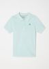 Scotch and Soda T shirts Garment Dyed Short Sleeved Pique Polo Groen online kopen