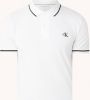 Calvin Klein Slim fit polo van piqu&#xE9, katoen met logoborduring online kopen