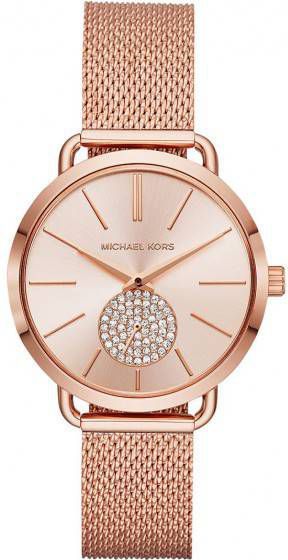Michael Kors Horloges Portia MK3845 Rosé, goudkleurig - Tassenshoponline.nl