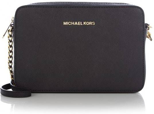 Michael Kors Jet Set Travel Large EW Crossbody Zwart