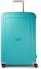 Samsonite S&apos, Cure Spinner 75 aqua blue Harde Koffer online kopen