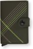 Secrid Pasjes portemonnees Miniwallet Stitch Linea Matt Base Groen online kopen