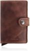 Secrid Miniwallet Portemonnee brown Vintage leather Dames portemonnee online kopen