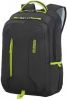 American Tourister Urban Groove UG4 Laptop Backpack 15.6&apos;&apos; black/lime green backpack online kopen