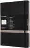 Moleskine notitieboek professional, ft 19 x 25 cm, gelijnd, harde cover, 189 blad, zwart online kopen