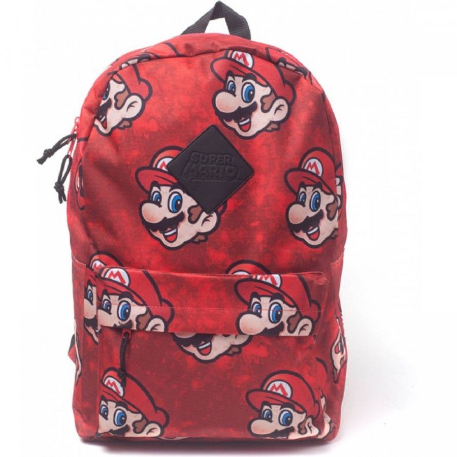 Merkloos Nintendo Super Mario A4 Schoolrugzak Volwassenen