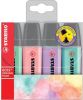 Stabilo Boss Original Markeerstift, Etui Met 4 Stuks In Geassorteerde Pastel Kleuren online kopen