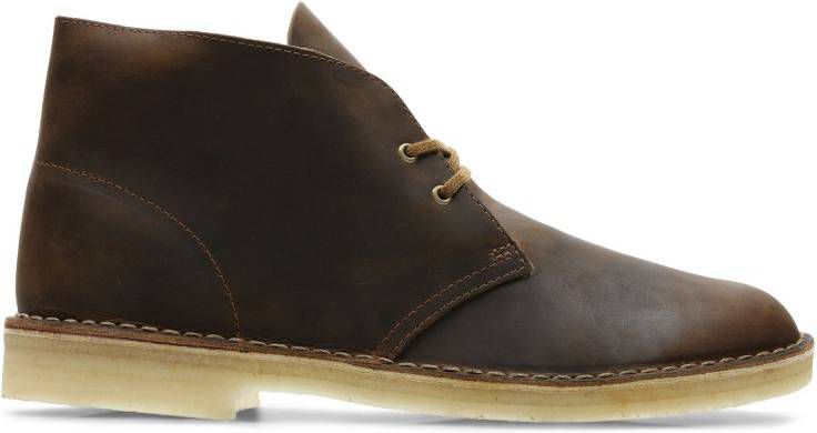 clarks desert boot bruin leer