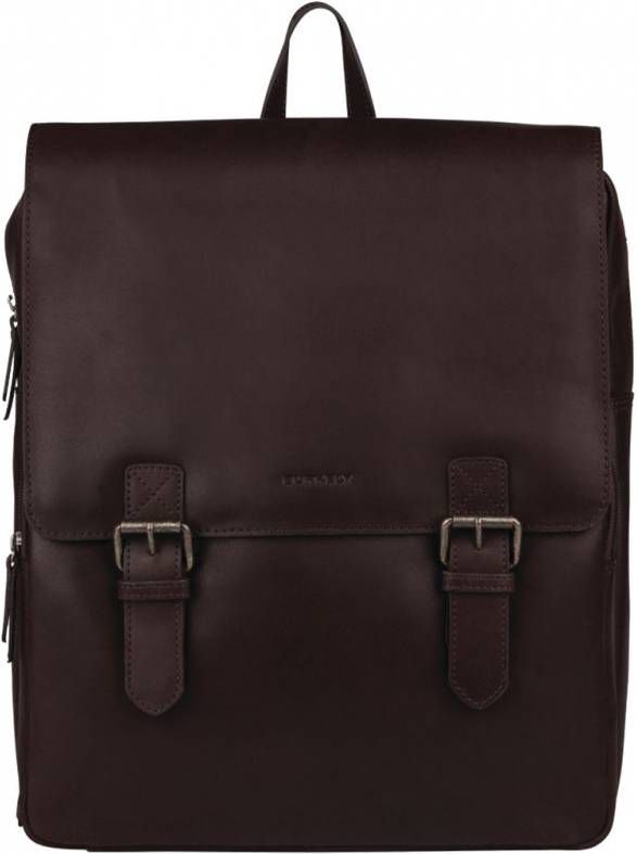 Burkely On The Move Powerbank Rugzak 14 inch 529022 Bruin -  Tassenshoponline.nl