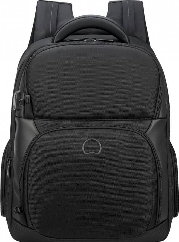 Delsey Quarterback Premium 2CPT Backpack Medium 15.6'' Expandable