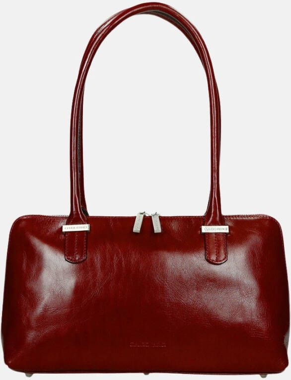 Claudio Ferrici Classico Shoulder bag red VI Damestas