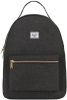 Herschel Supply Co. Nova Mid Volume Rugzak black crosshatch Laptoprugzak online kopen