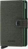 Secrid Miniwallet Portemonnee Twist green Dames portemonnee online kopen