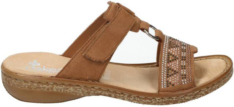 Rieker 60888 Slippers Zwart | Van Camp
