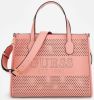 Guess Roze Handtas Katey Perf Small Tote online kopen