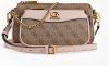 Guess Roze Schoudertas Nell Logo Dbl Pouch Crossbody online kopen