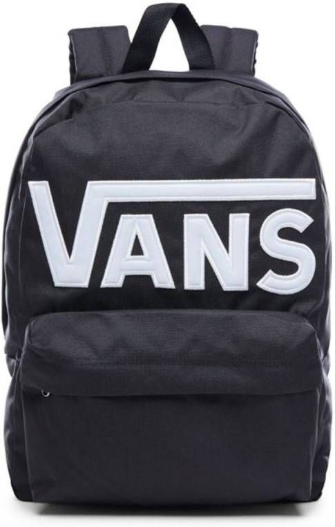 Vans Dagrugzak By New Skool Backpack Boys Zwart - Tassenshoponline.nl