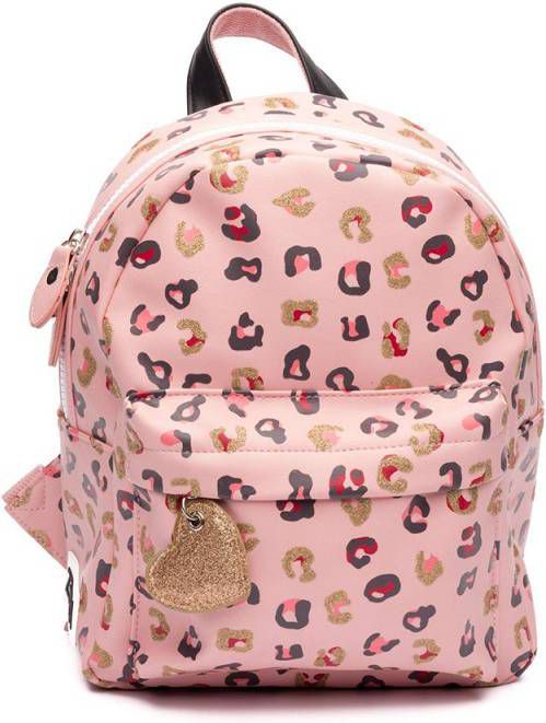 Zebra Trends Girls Rugzak S Leo pink gold Kindertas