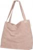 Koeka corduroy mom bag Vik grey pink online kopen