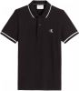 Calvin Klein Slim fit polo van piqu&#xE9, katoen met logoborduring online kopen