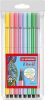 Stabilo Pen 68 PastelParade viltstift, etui van 8 stuks in geassorteerde kleuren online kopen