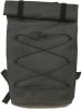 Rains Velcro Rolltop Backpack 13640 , Zwart, Unisex online kopen