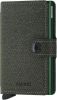 Secrid Miniwallet Portemonnee Twist green Dames portemonnee online kopen