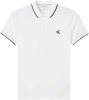 Calvin Klein Slim fit polo van piqu&#xE9, katoen met logoborduring online kopen