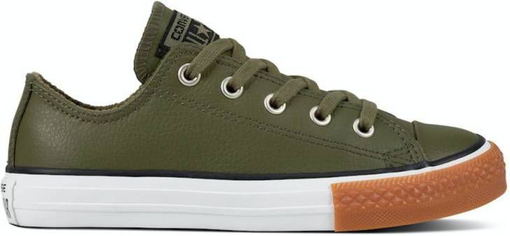 Converse All Stars Kids 661867C Olijf groen-28 maat 28 - Tassenshoponline.nl