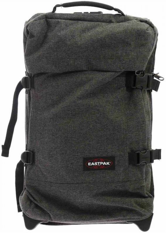 Eastpak Tranverz S black denim Handbagage koffer Trolley