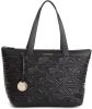 Emporio Armani Faux Leather Shopping Bag black online kopen