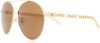 Gucci Gg0725S 002 zonnebril , Geel, Dames online kopen