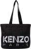 Kenzo Shopper bag with logo , Zwart, Dames online kopen