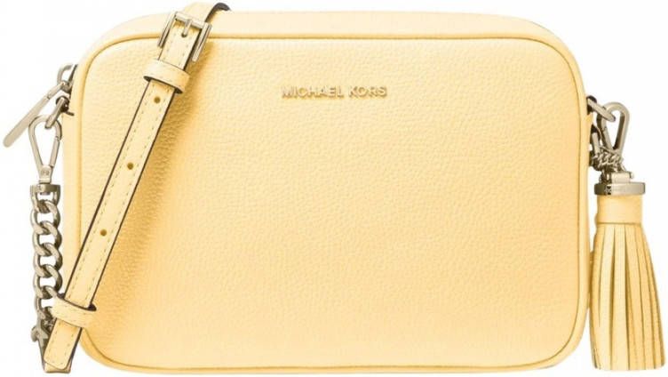 Michael kors tas geel best sale