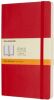 Moleskine notitieboek, ft 13 x 21 cm, gelijnd, harde cover, 240 blad, rood online kopen