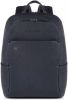 Piquadro Black Square Computer Backpack with iPad Compartment night blue backpack online kopen