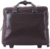 Piquadro Black Square Briefcase with wheels brown Zakelijke koffer online kopen