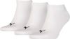 Puma Tripack Calcetines Blancos Tobilleros Logo , Wit, Dames online kopen