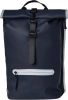 Rains Rolltop Rucksack Reflective navy reflective backpack online kopen