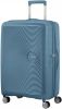 American Tourister Soundbox Spinner 55 Expandable stone blue Harde Koffer online kopen