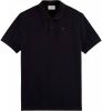 Scotch and Soda T shirts Essentials Organic cotton pique polo Zwart online kopen